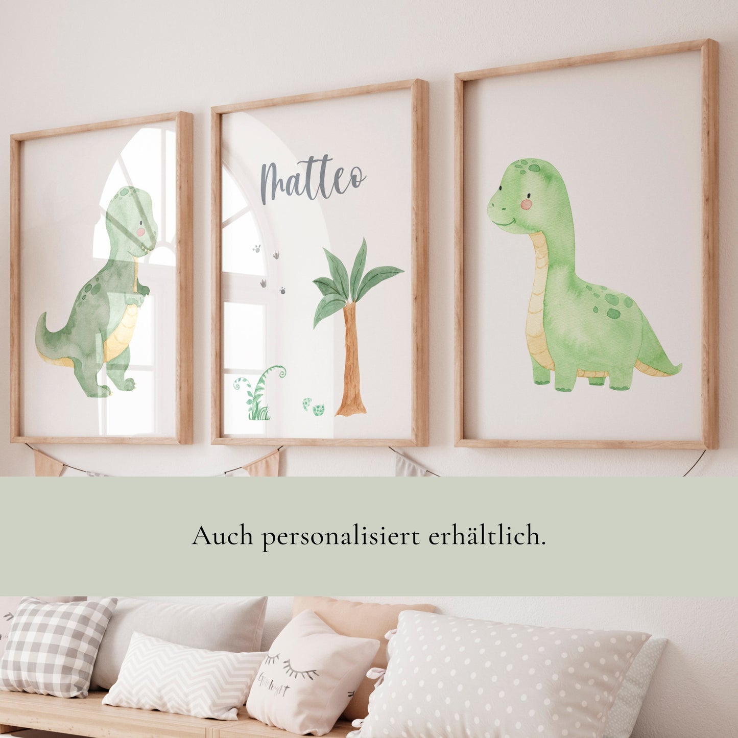 Posterset Dinosaurier A4 & A3