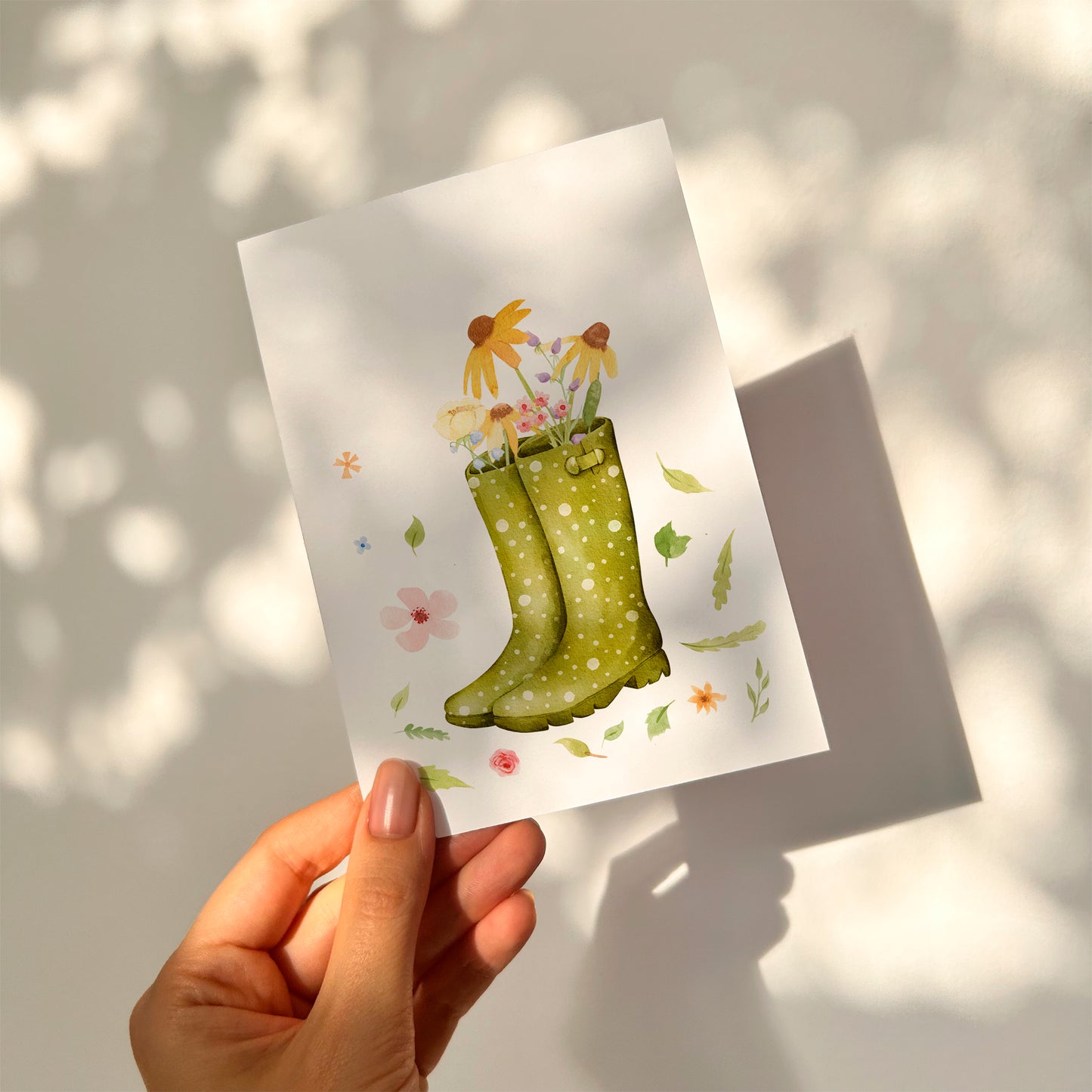 Karte Garten A6
