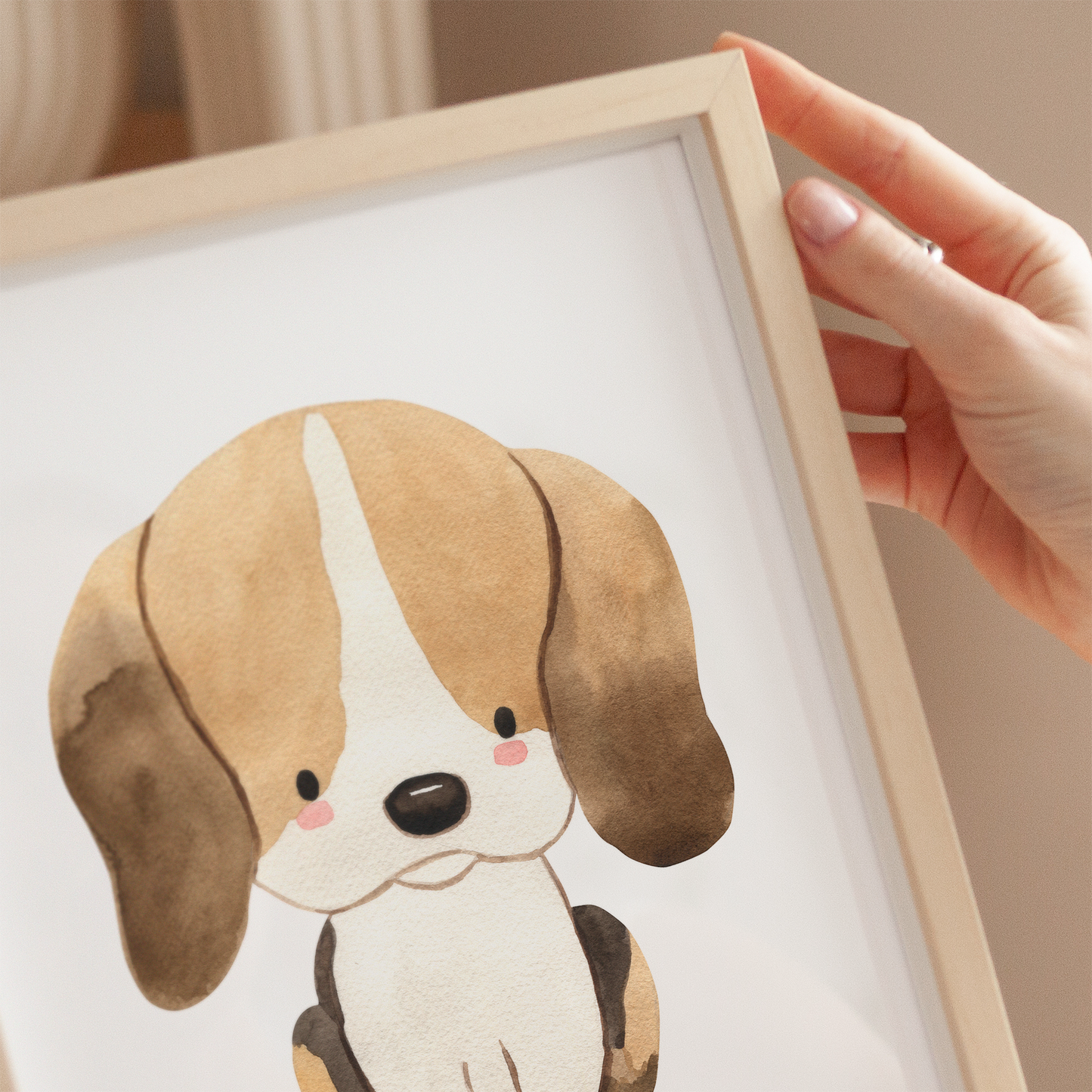 Poster Hund Beagle A3 & A4