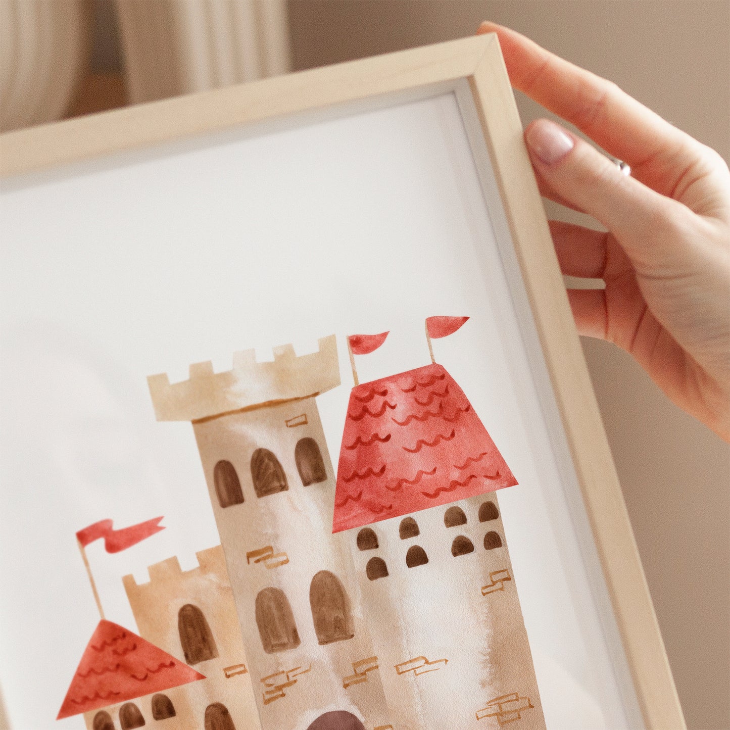 Poster Burg A4 & A3