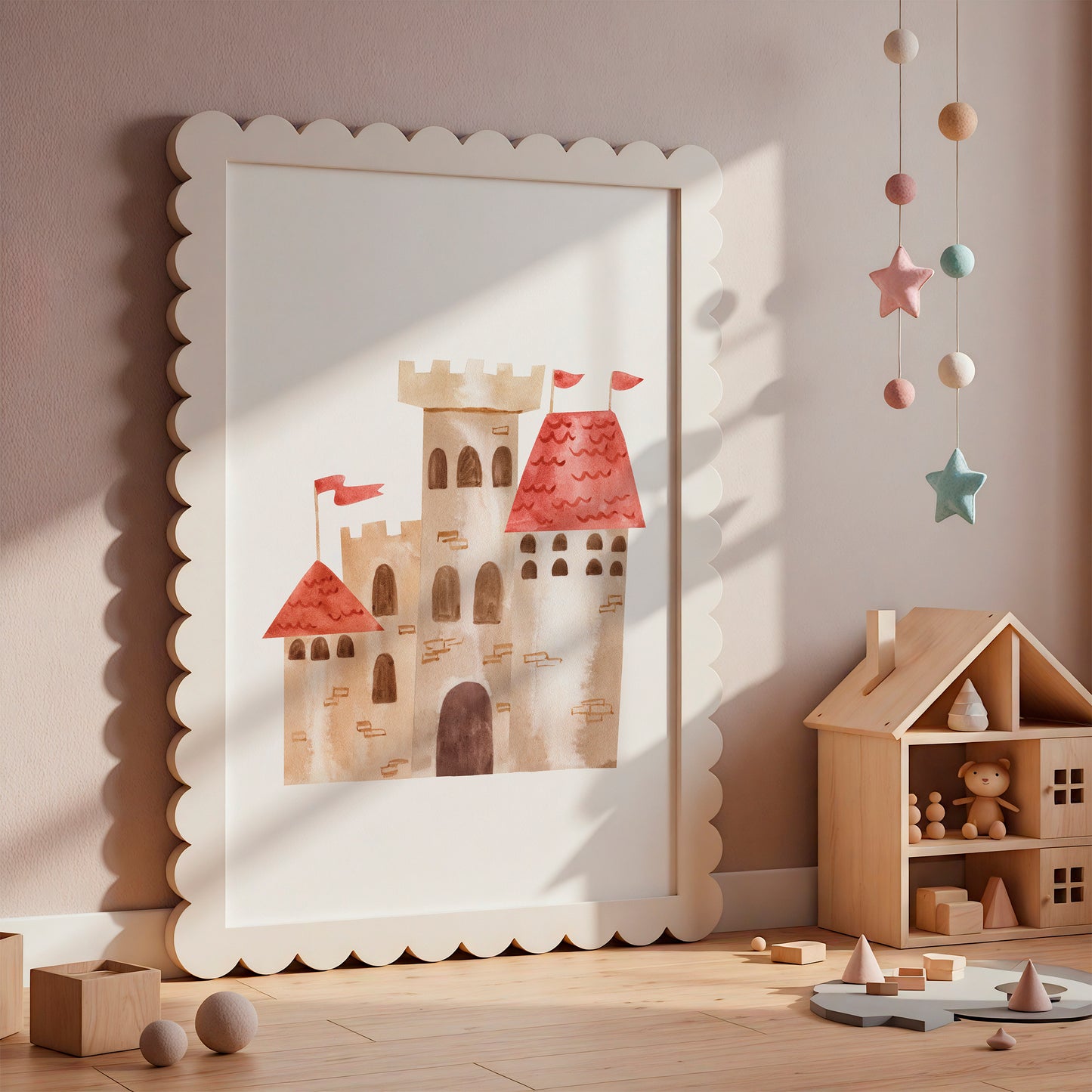 Poster Burg A4 & A3