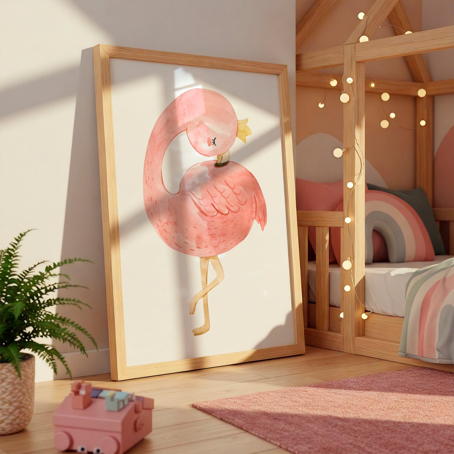 Poster Flamingo A4 & A3