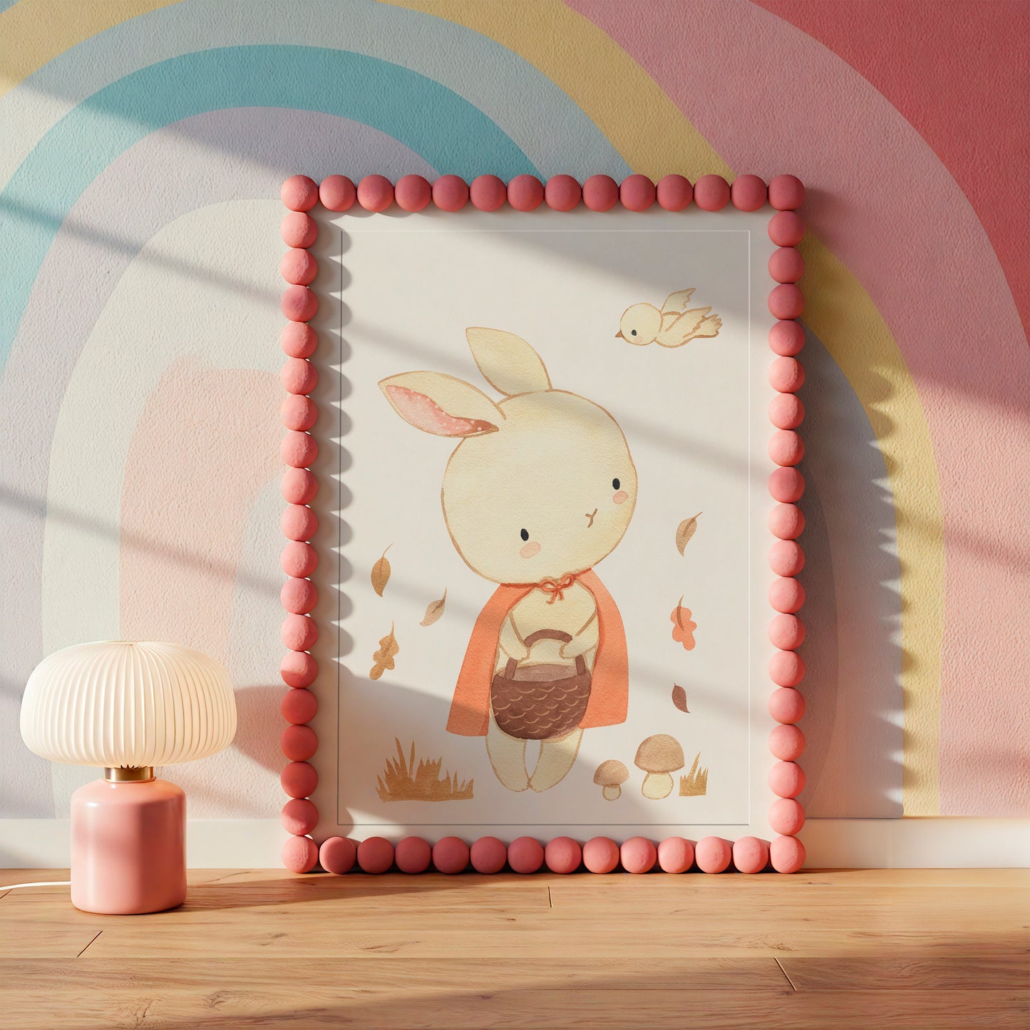 Poster Hase Rotkäppchen A4 & A3