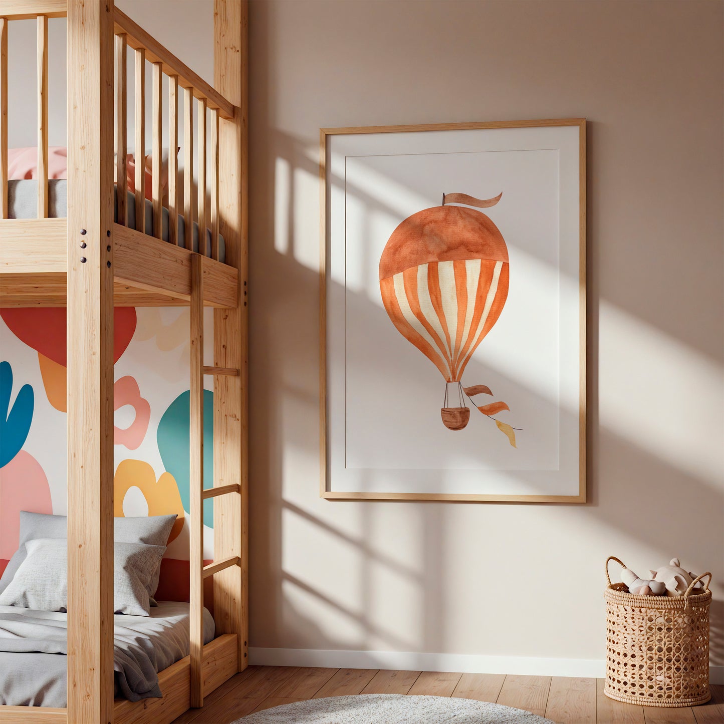 Poster Heißluftballon A4 & A3