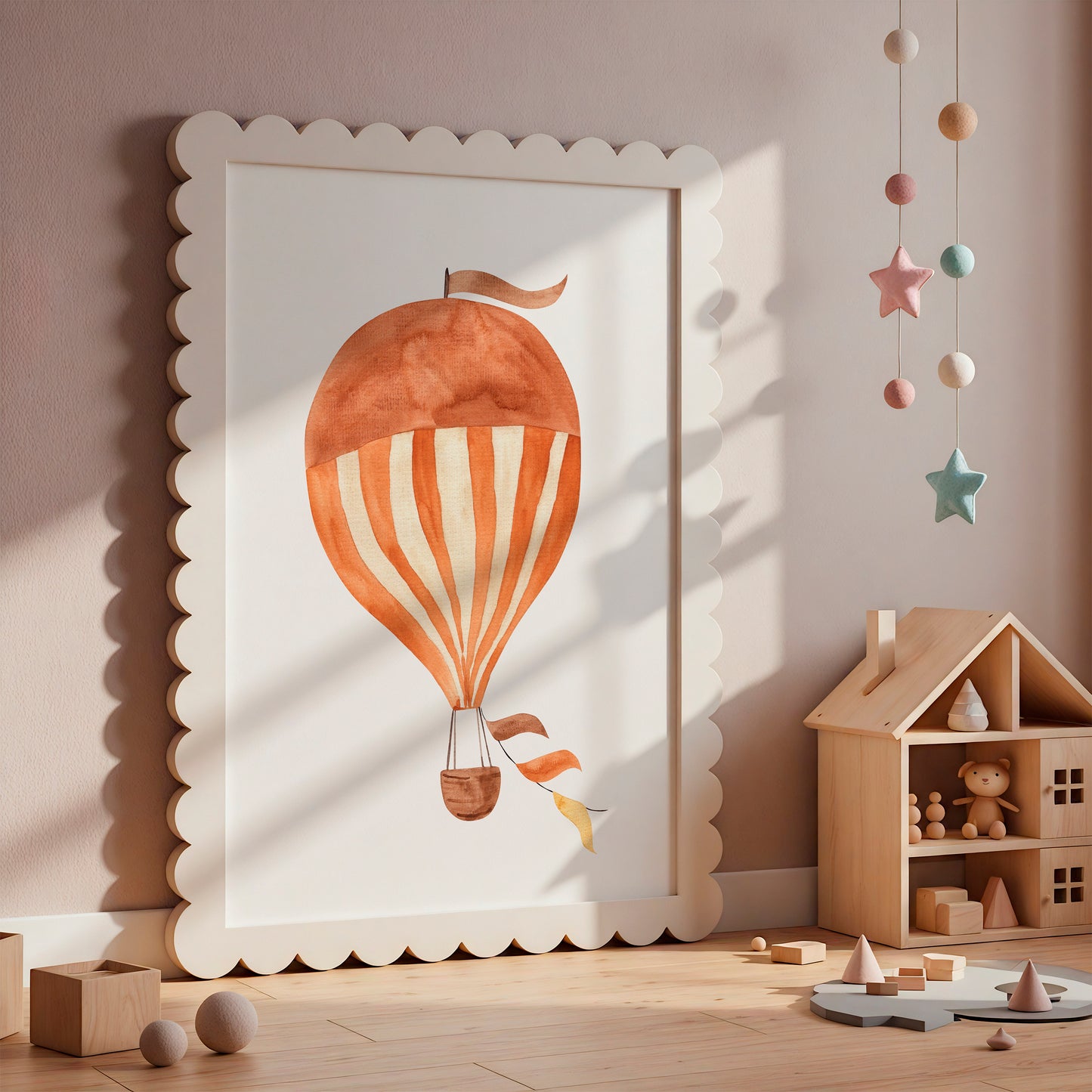 Poster Heißluftballon A4 & A3