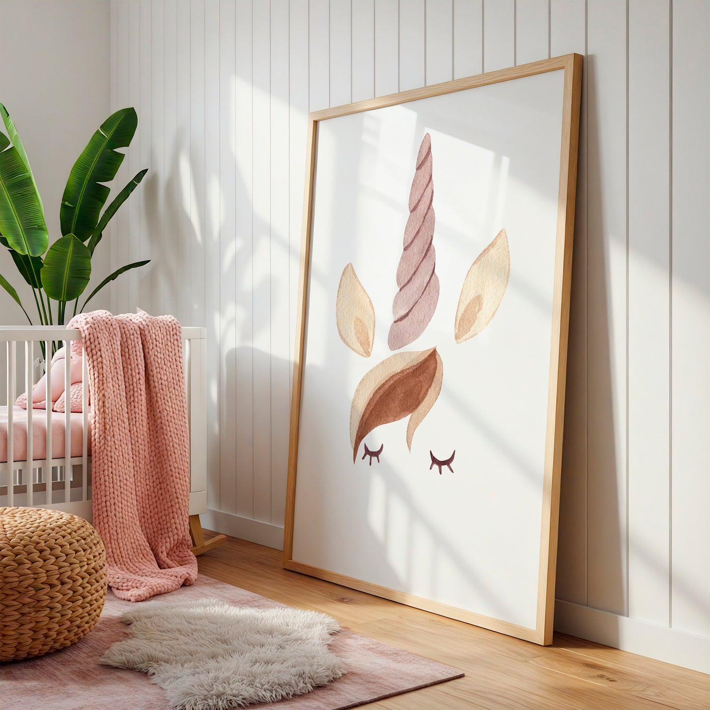 Poster Einhorn Silhouette A4 & A3
