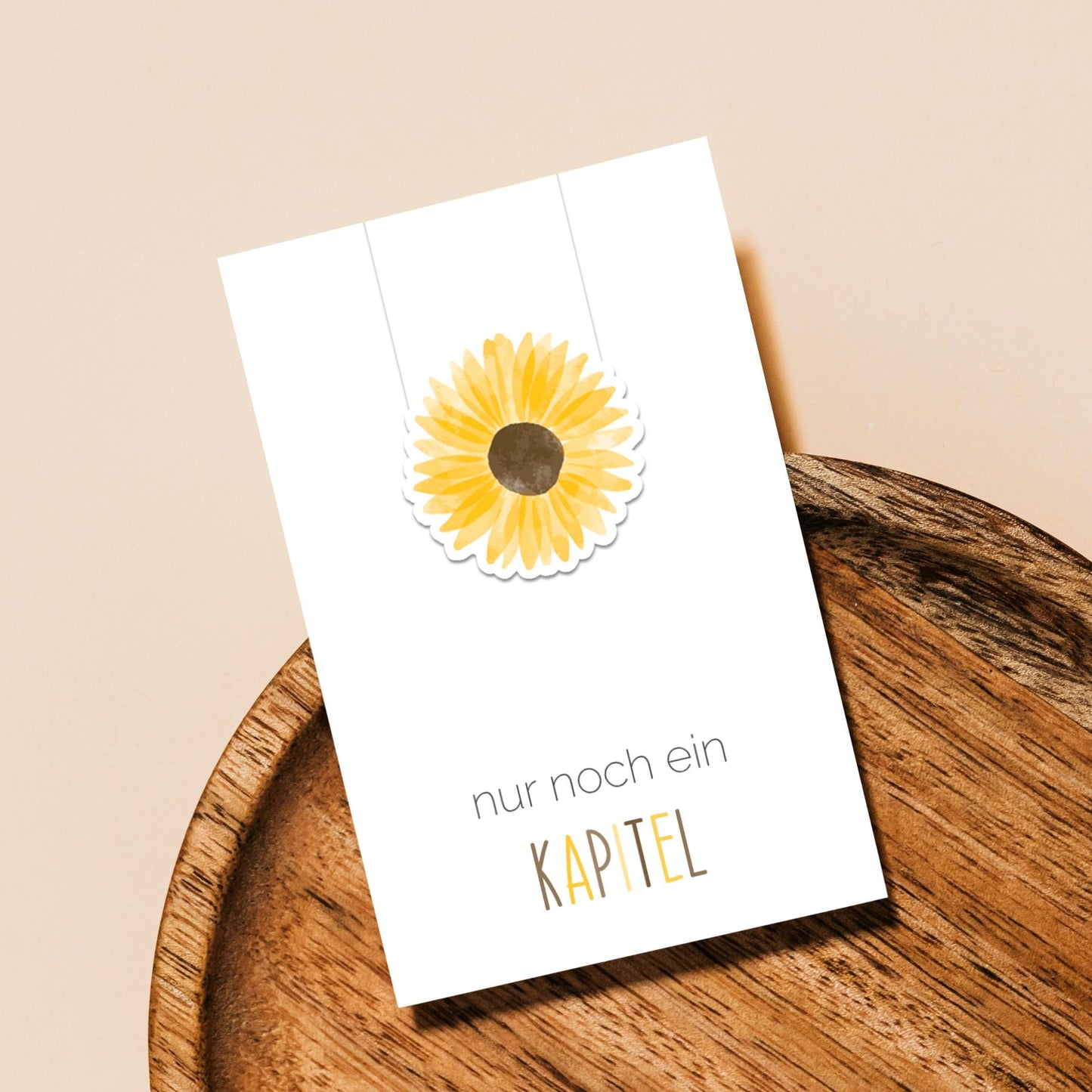 Magnetisches Lesezeichen Sonnenblume