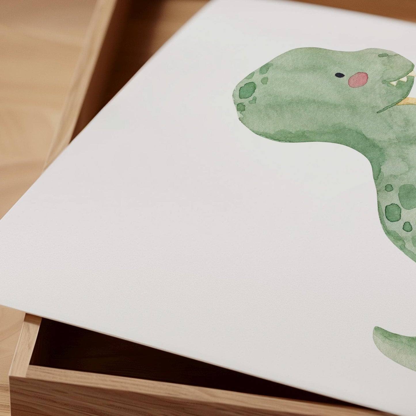 Namensposter personalisiert 3er Set: Dinosaurier A4 & A3