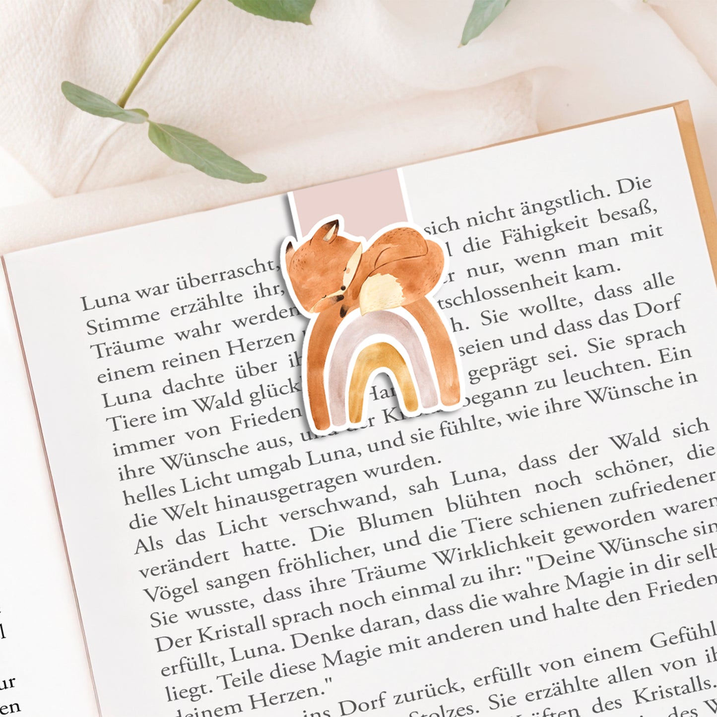 Magnetisches Lesezeichen Fuchs