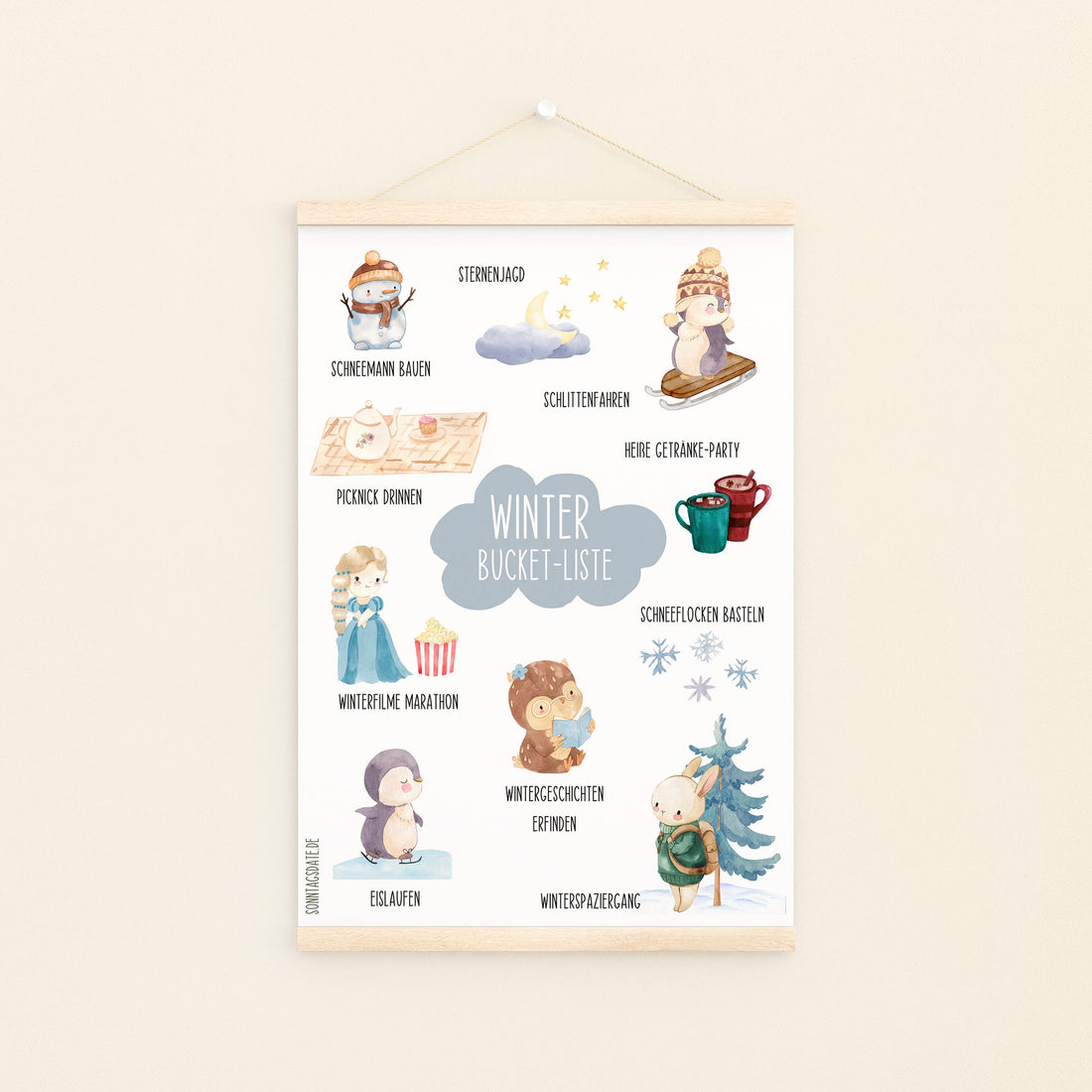 Winter-Bucket-Liste: Dein kostenloser Download für eine magische Winterzeit