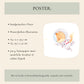 Namensposter personalisiert 3er Set: Astronauten A4 & A3