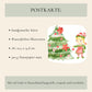 Weihnachtskarte Elfen & Weihnachtsbaum Frohe Weihnachten A6