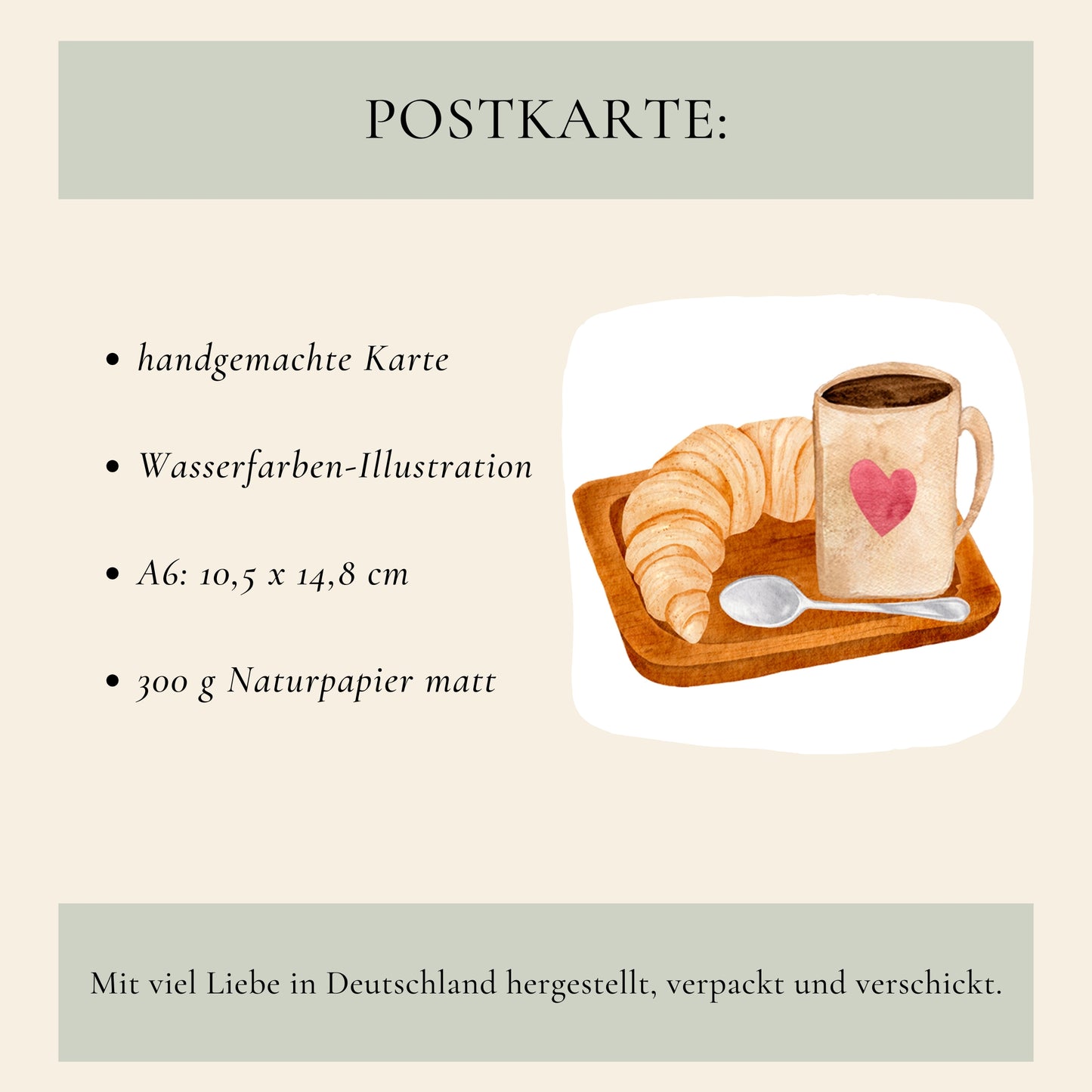 Karte Frühstück A6