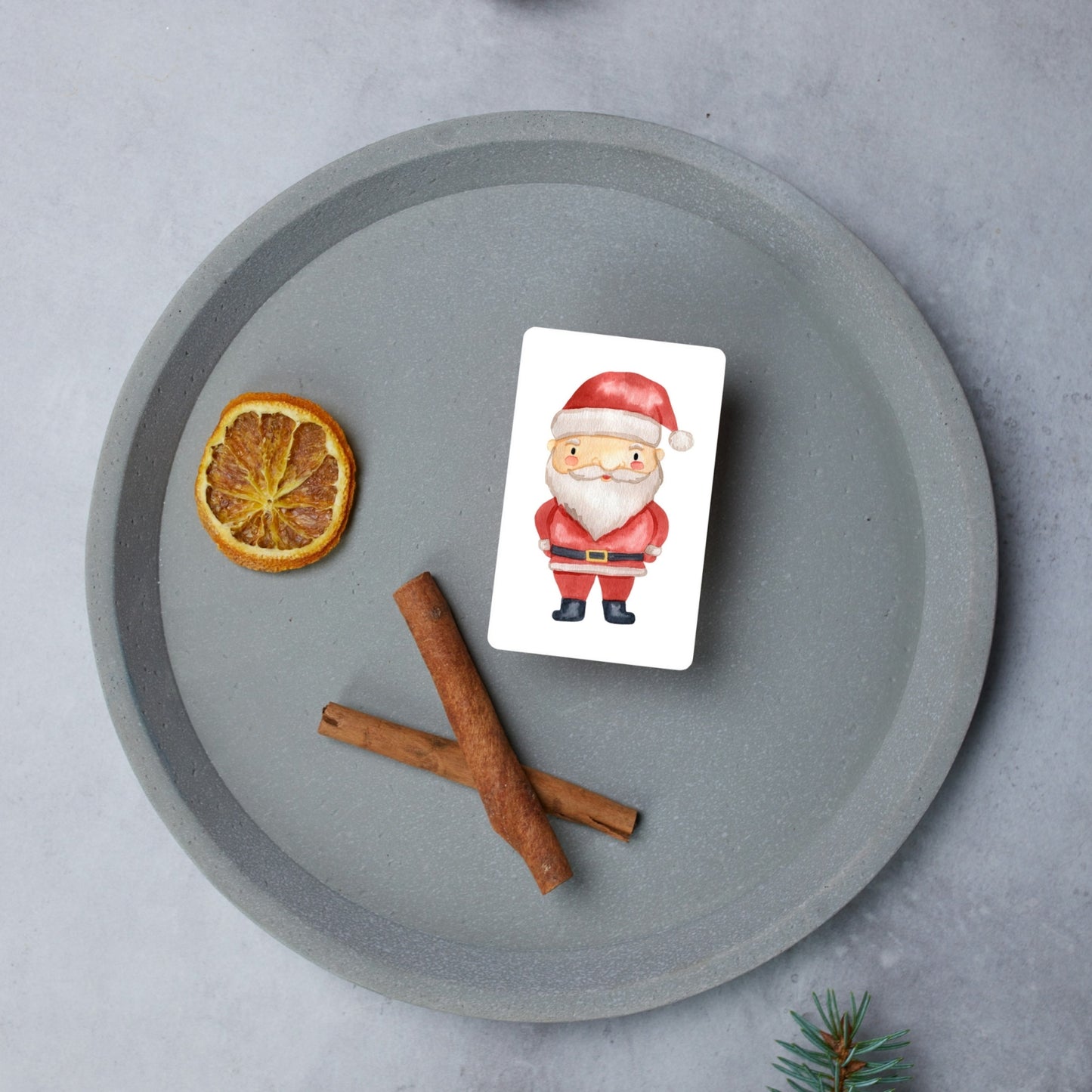 Mini Weihnachtskarte Weihnachtsgmann A7