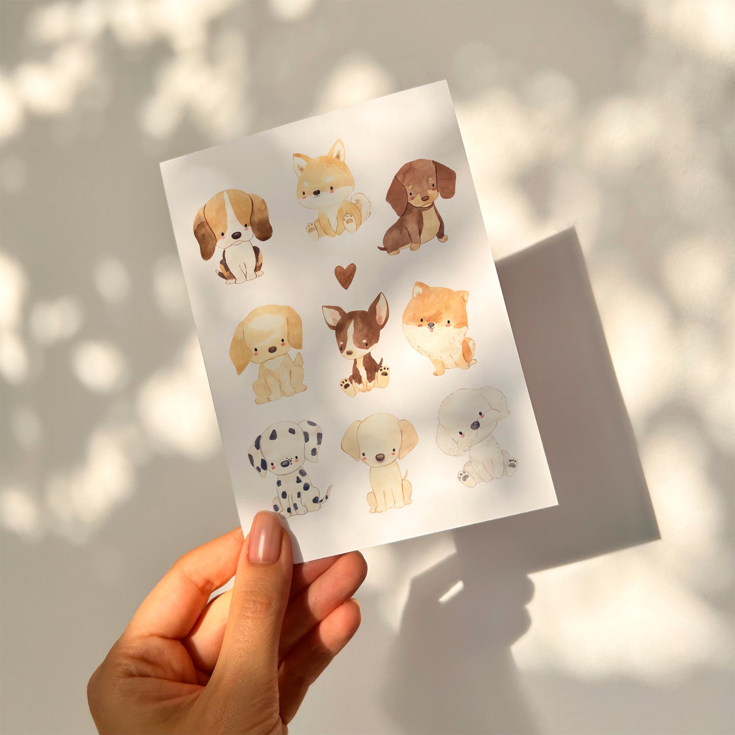 Karte Hunderassen A6