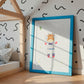 Namensposter personalisiert 3er Set: Astronauten A4 & A3