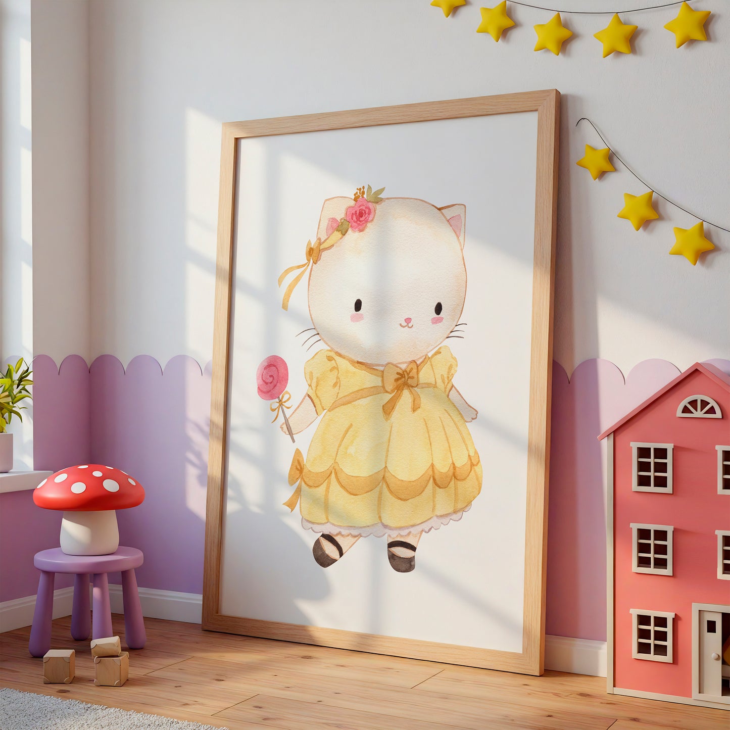 Poster Baby Katze A4 & A3