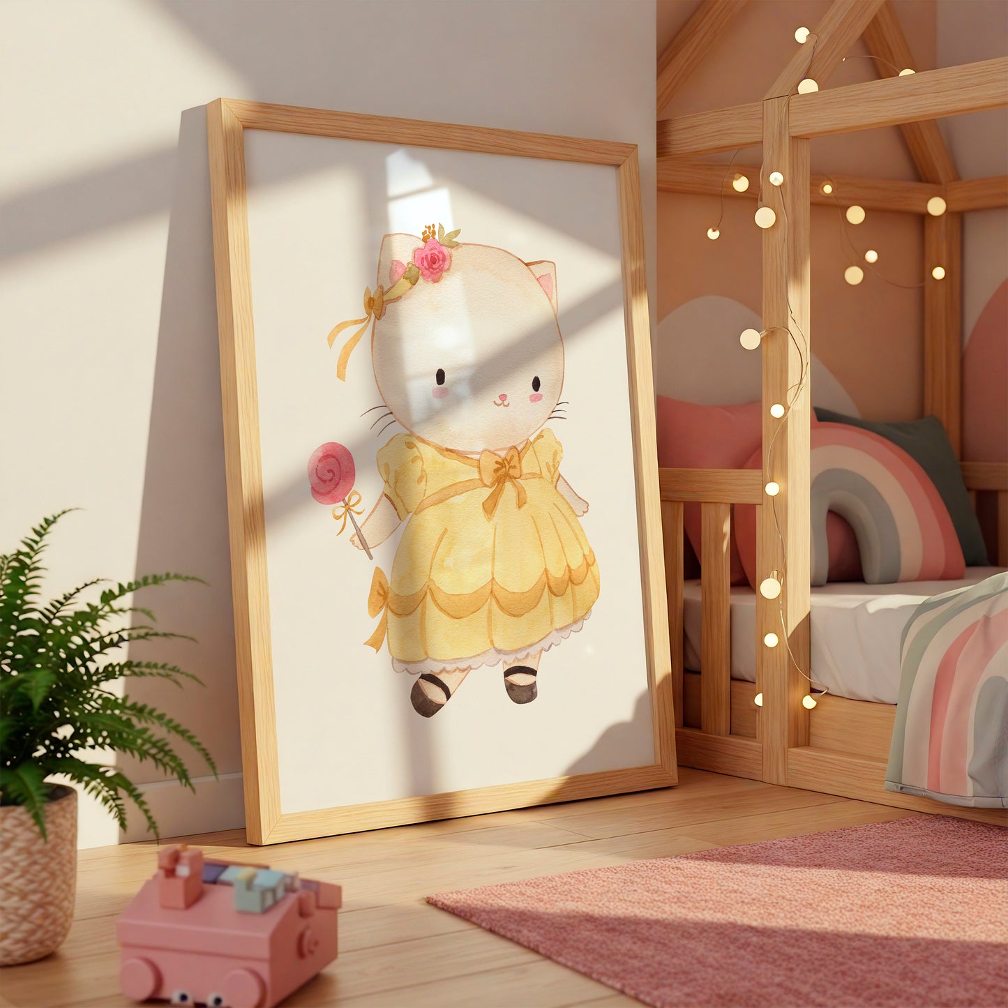 Poster Baby Katze A4 & A3