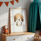 Poster Hund Beagle A3 & A4