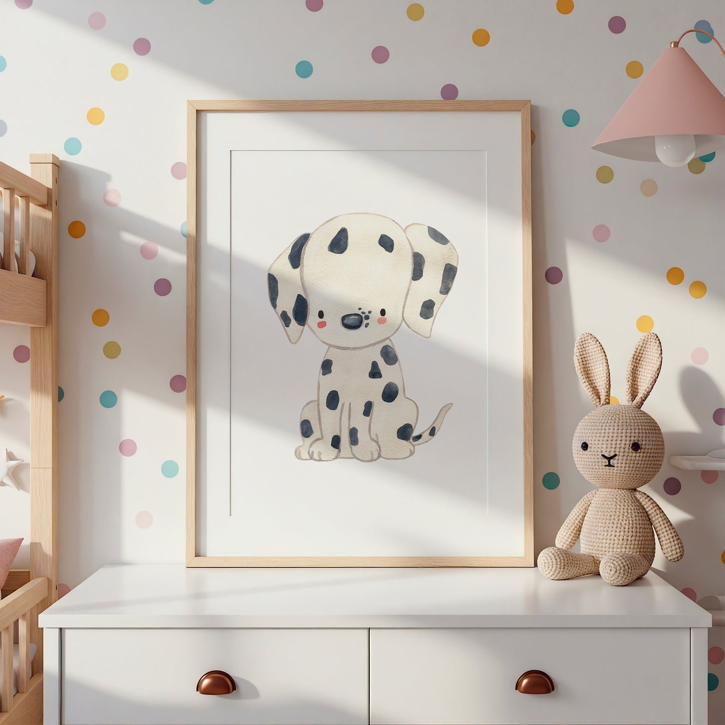 Poster Hund Dalmatiner A3 & A4