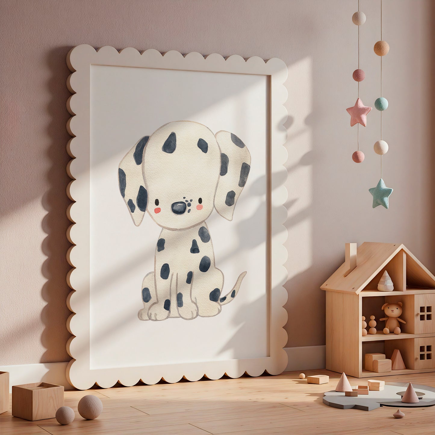 Poster Hund Dalmatiner A3 & A4