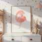 Poster Flamingo A4 & A3