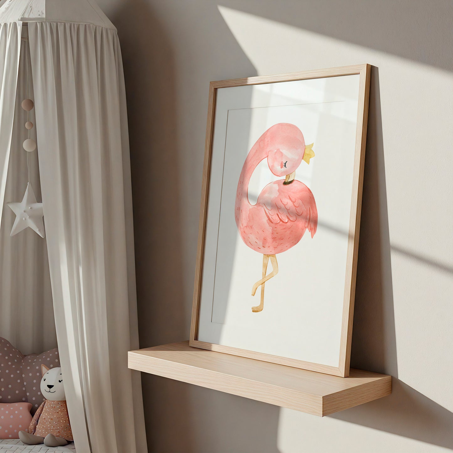 Poster Flamingo A4 & A3