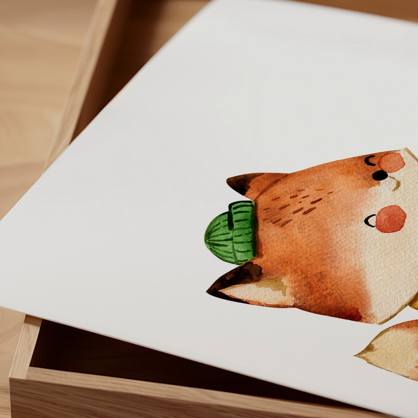 Poster Fuchs & Gitarre A4 & A3