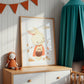 Poster Hase Rotkäppchen A4 & A3