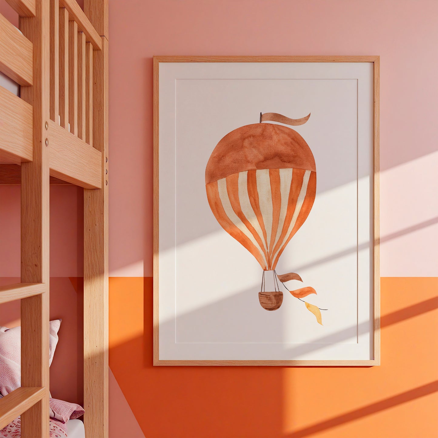 Poster Heißluftballon A4 & A3