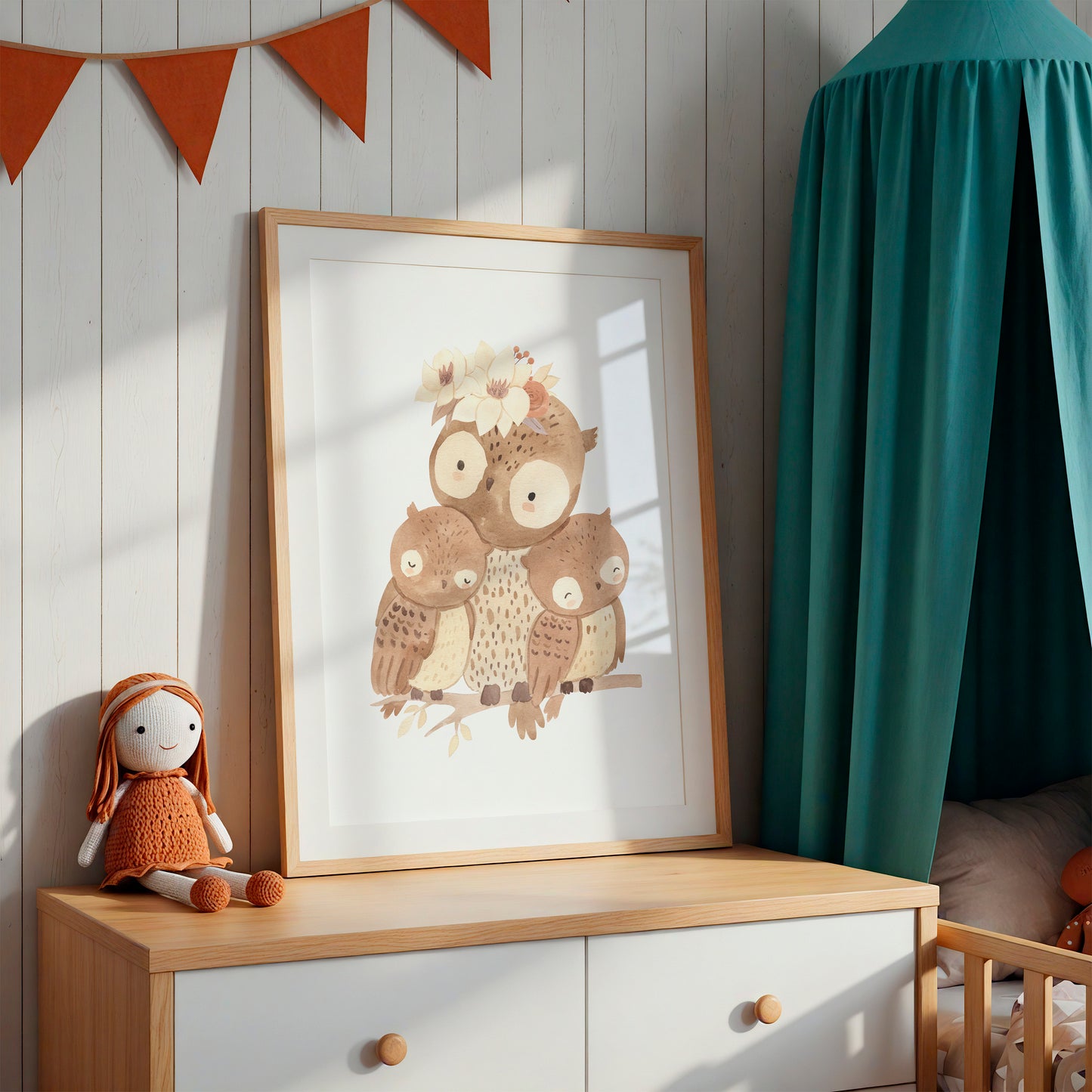 Poster Mama Eule A4 & A3