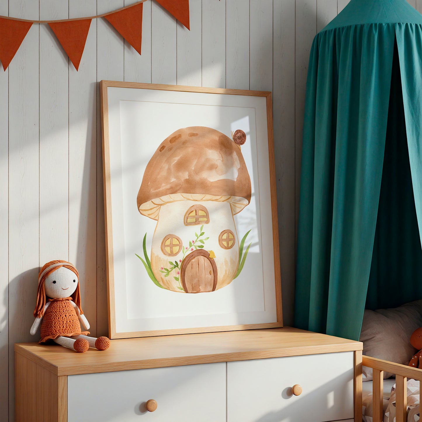 Poster Pilzhaus A4 & A3