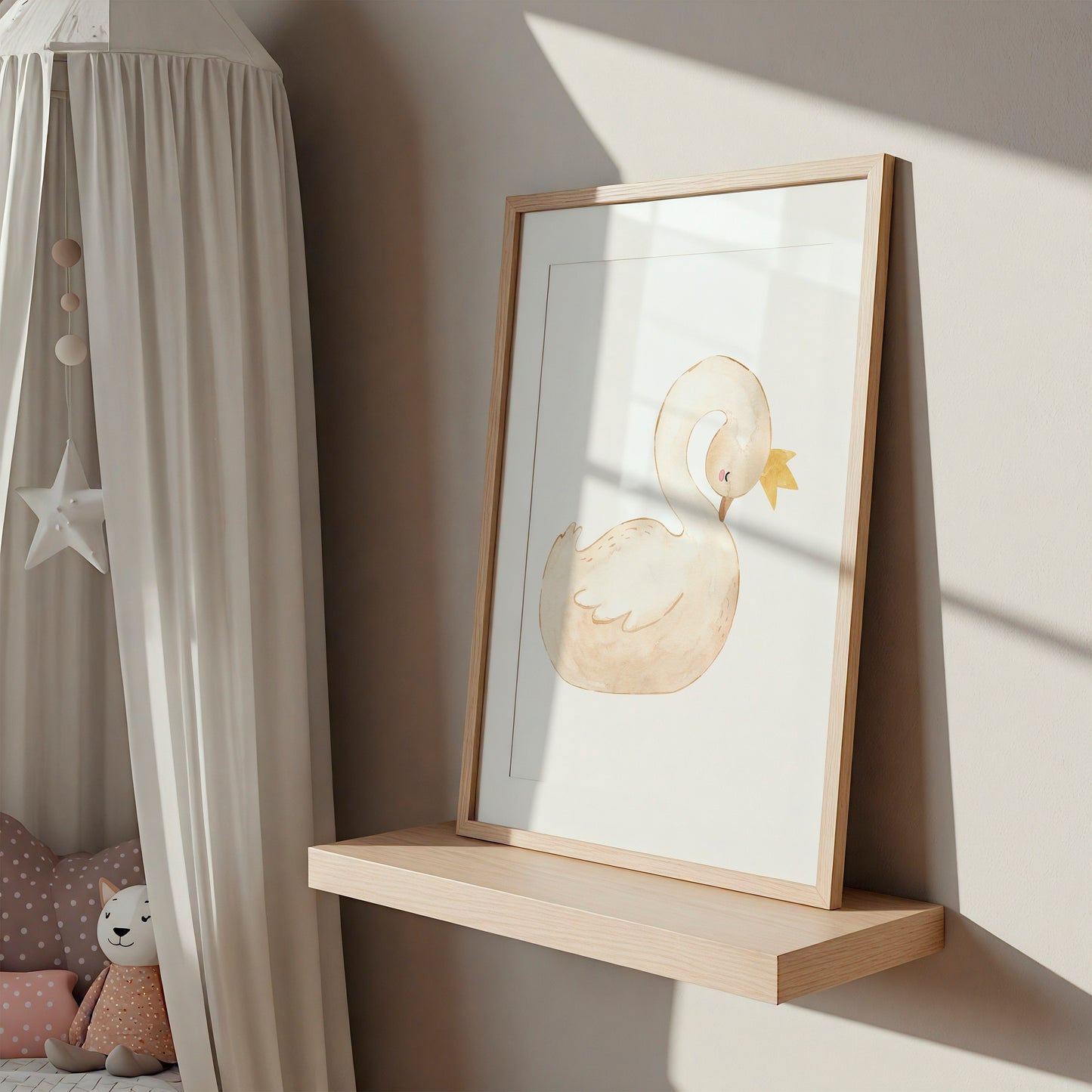 Poster Schwan A4 & A3