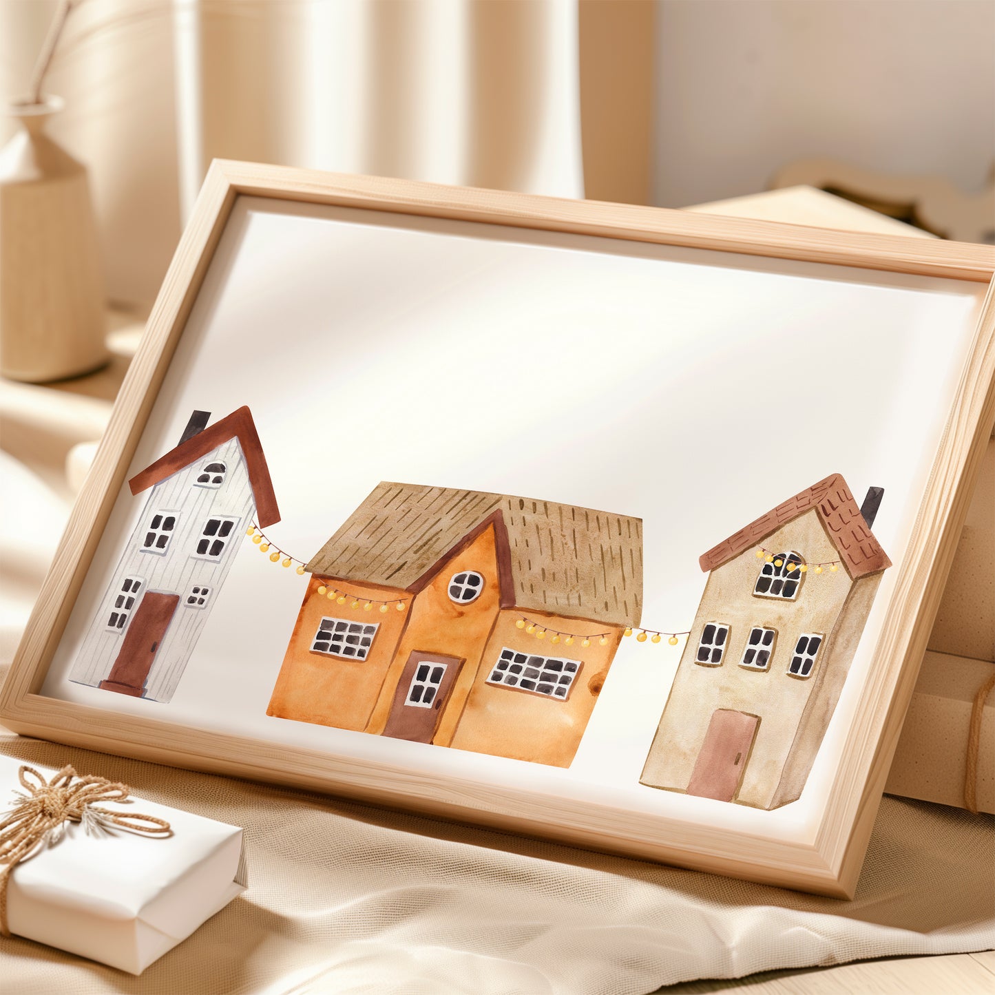 Poster Schwedenhäuser A4 &A3