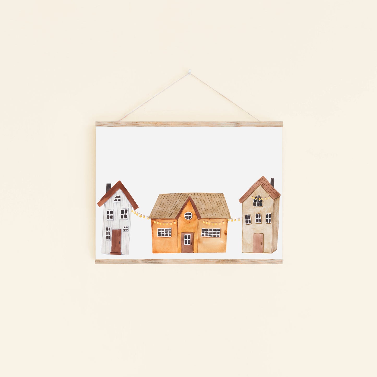 Poster Schwedenhäuser A4 &A3