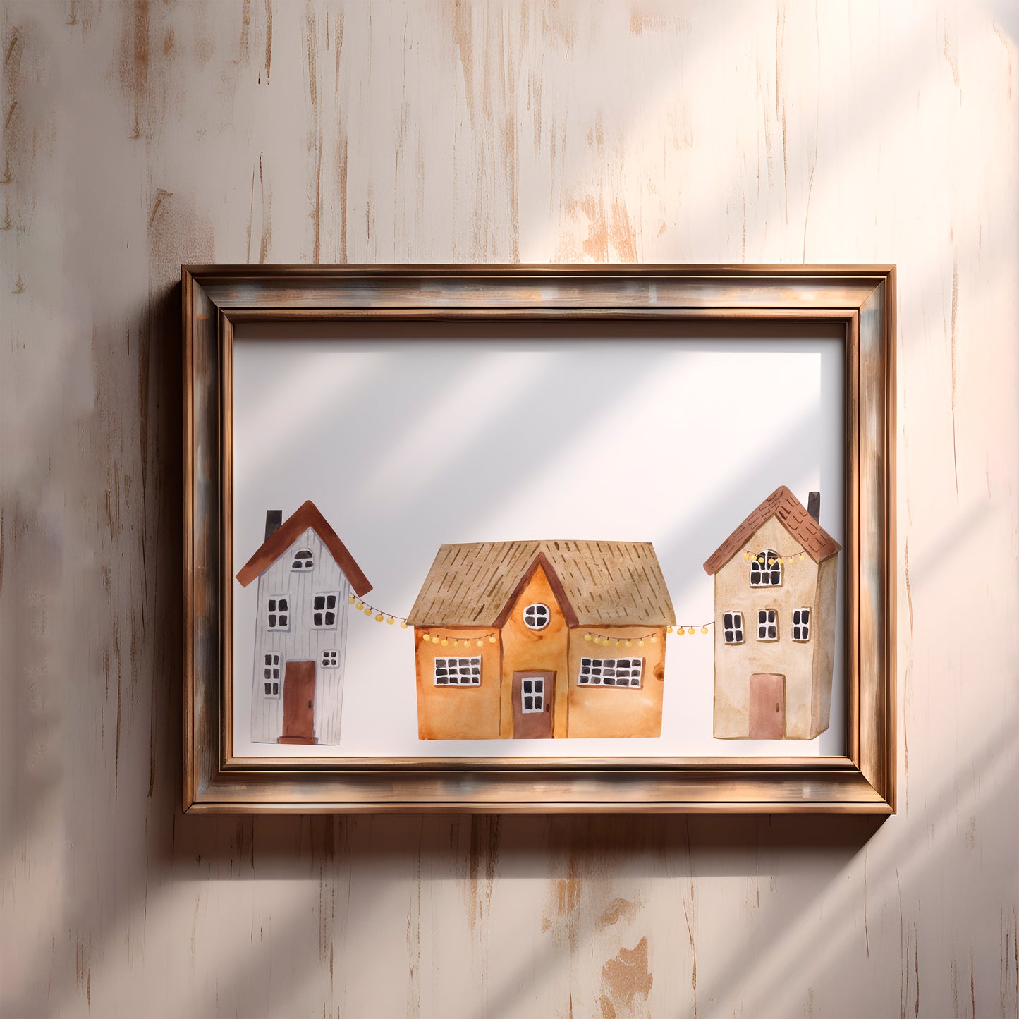 Poster Schwedenhäuser A4 &A3