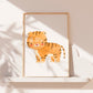 Poster Tiger A4 & A3