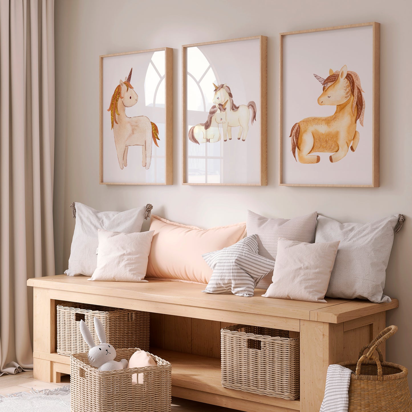 Posterset Einhorn A4 & A3