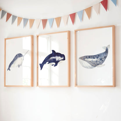 Posterset Wale A4 & A3