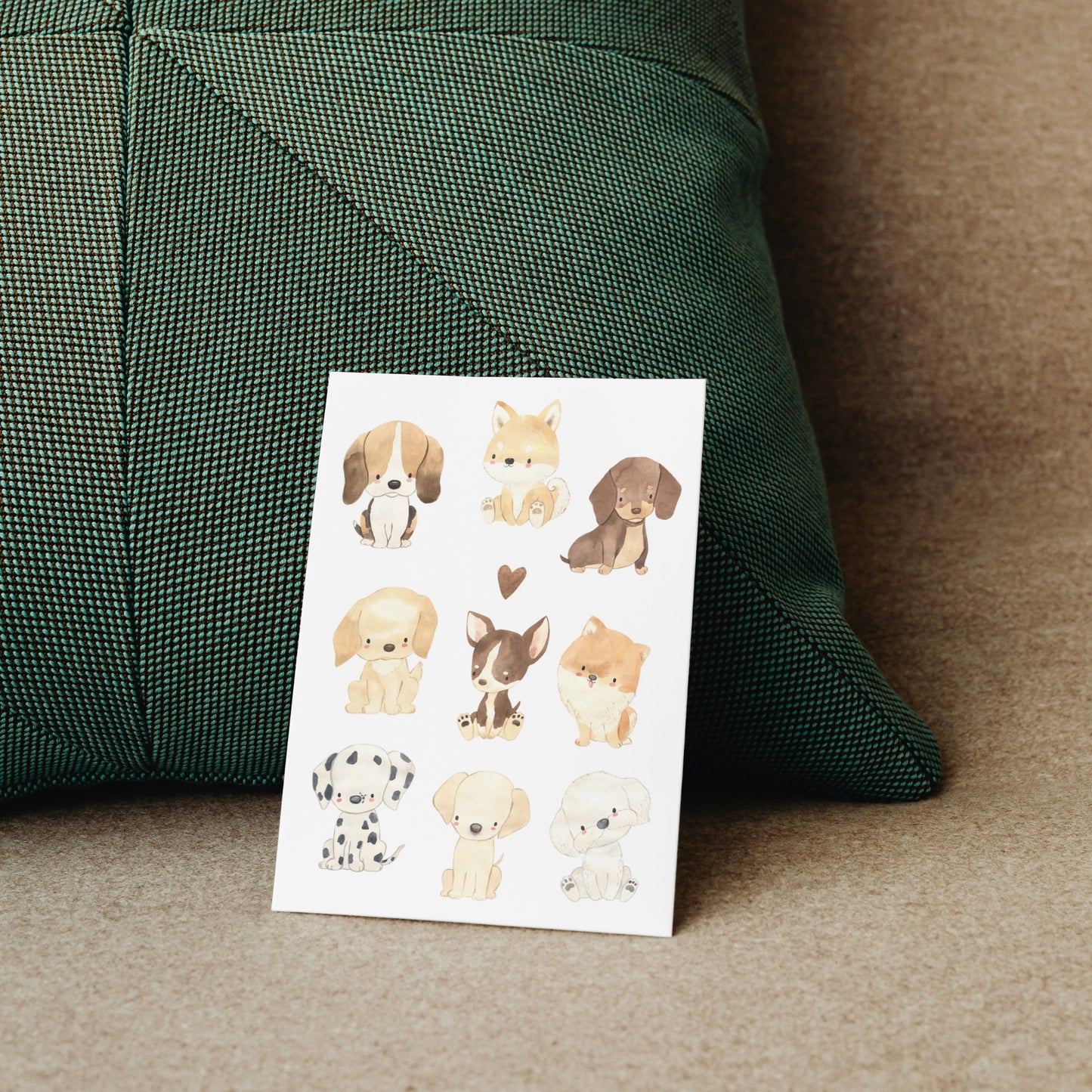 Karte Hunderassen A6