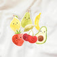 Sticker Set Erdbeere, Banane, Kirschen, Avocado, Zitrone, Birne