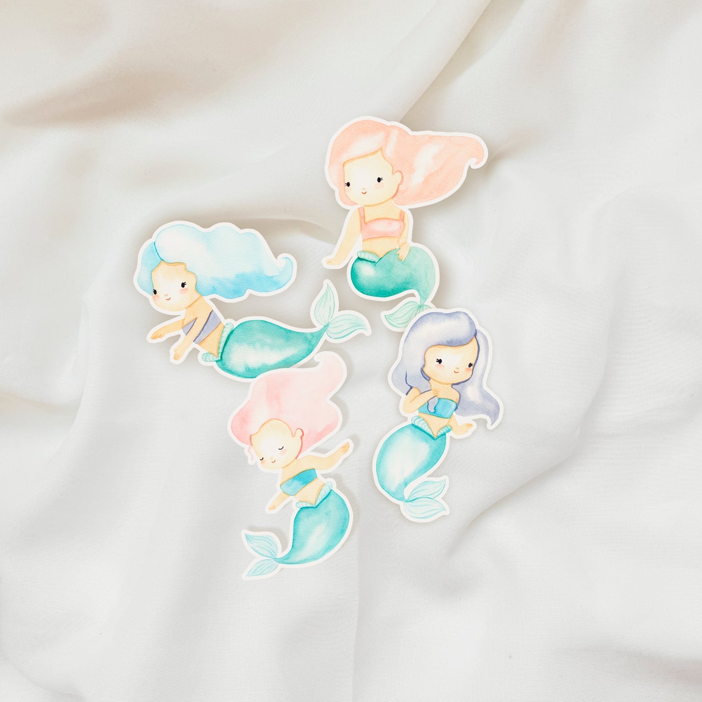 Sticker Set Meerjungfrau