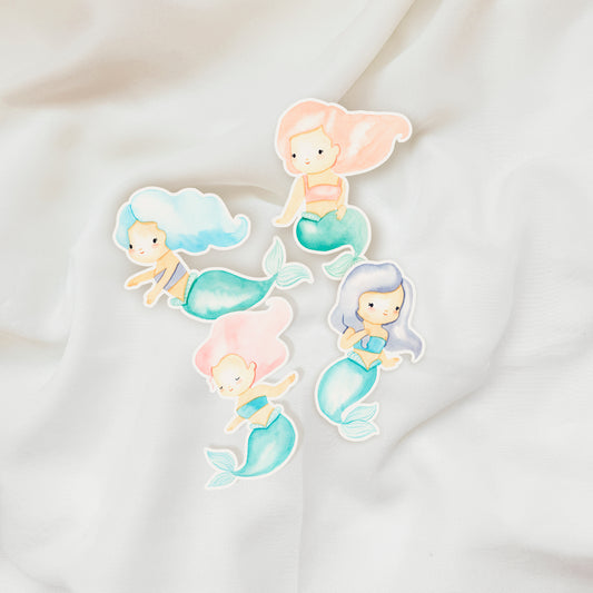 Sticker Set Meerjungfrau