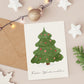 Weihnachtskarte Weihnachtsbaum Frohe Weihnachten A6