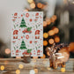 Weihnachtskarte Weihnachtsmuster A6