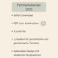 Familienkalender 2025 zum Ausdrucken; Screenshot mit Kalenderübersicht, ideal für Familienplanung. PDF-Download, 5 Spalten, handgemalte Illustrationen, A3/A4-Größe, sofort verfügbar.