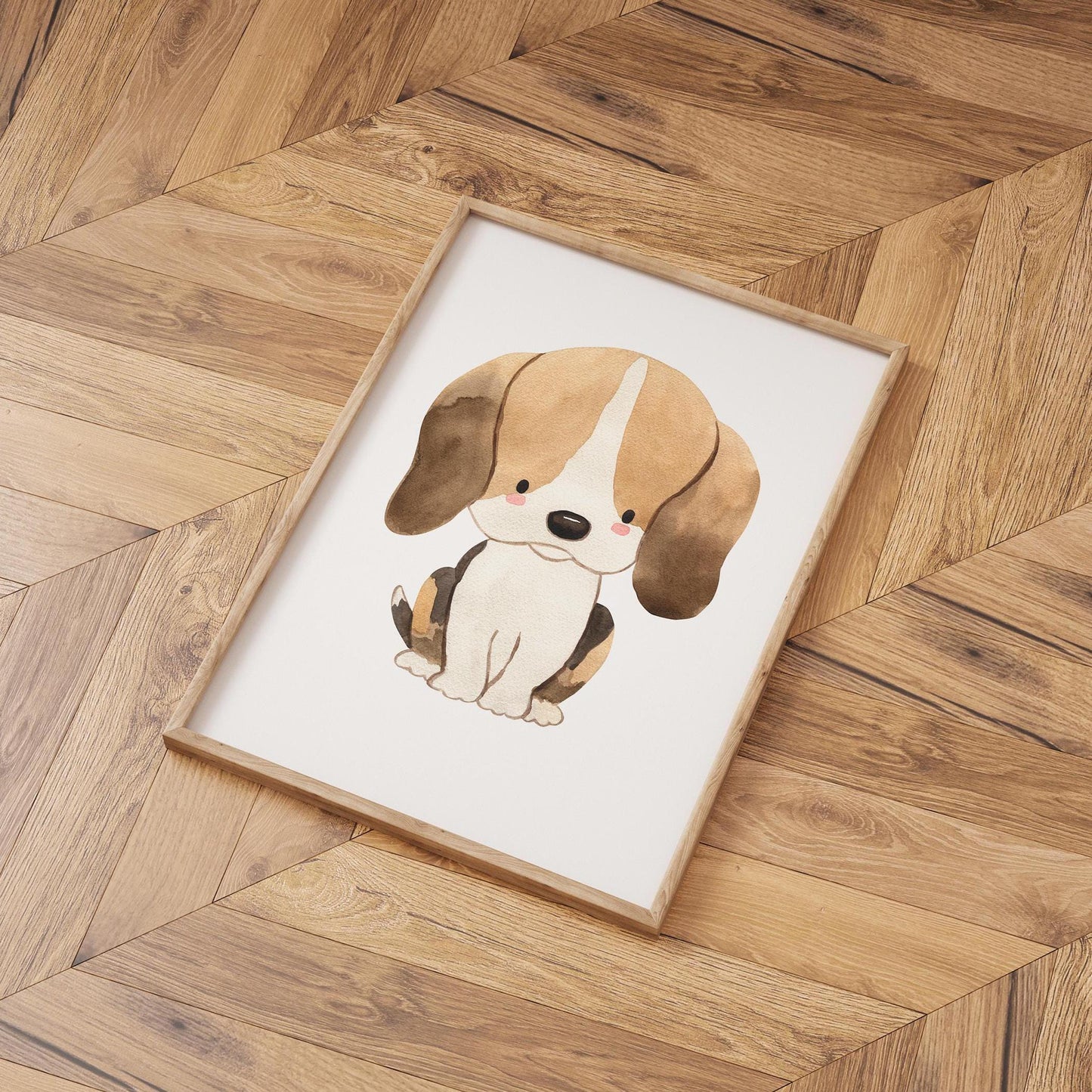 Poster Hund Beagle A3 & A4