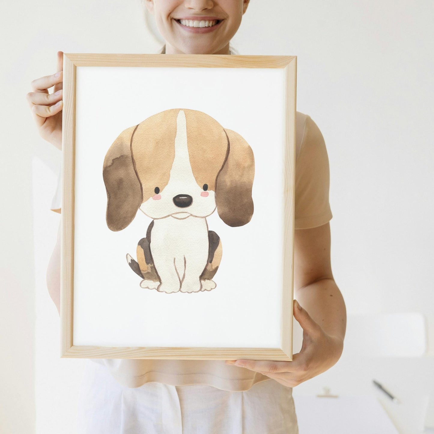 Poster Hund Beagle A3 & A4