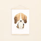 Poster Hund Beagle A3 & A4