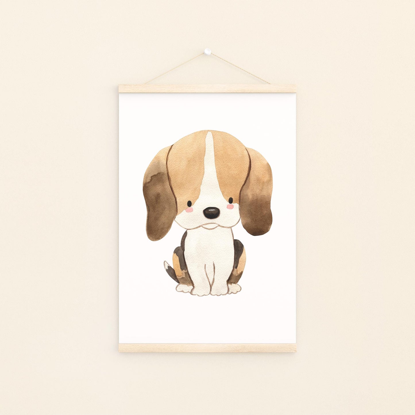 Poster Hund Beagle A3 & A4